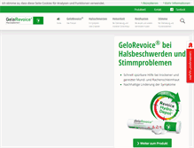 Tablet Screenshot of gelorevoice.de